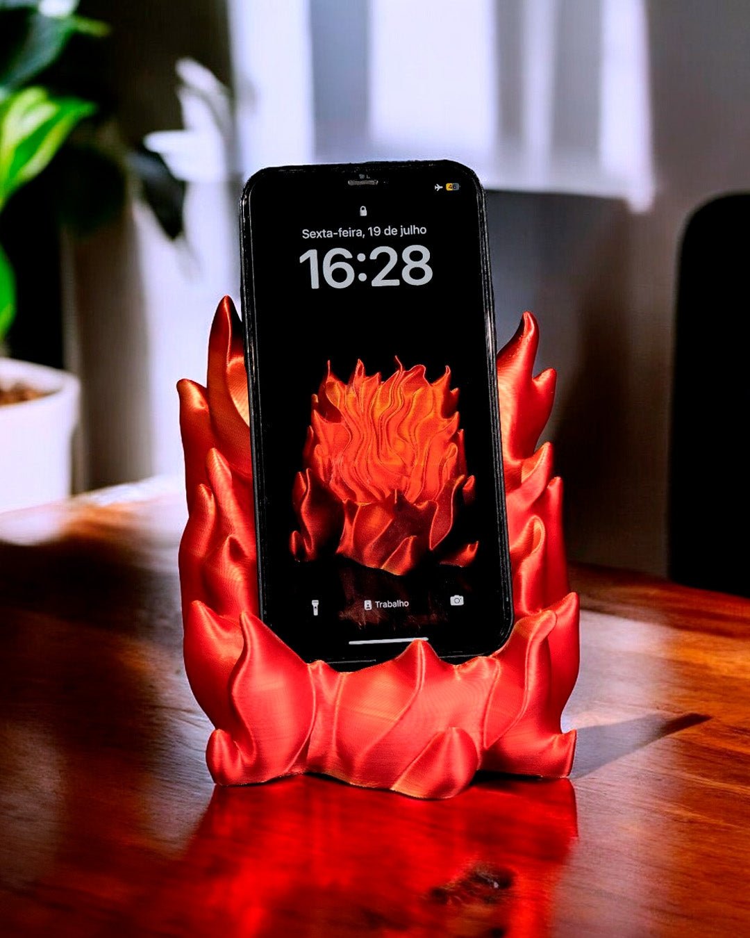Handyhalter Feuer - Münch3D