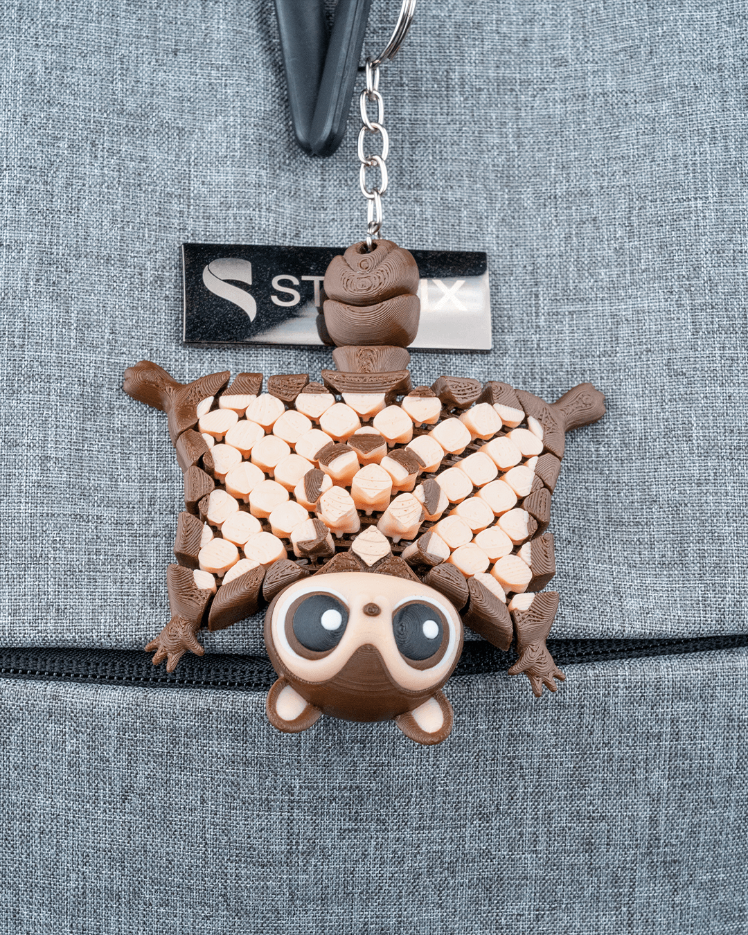 Beweglicher Flughörnchen-Schlüsselanhänger – süßer Tieranhänger für Rucksack, Schlüssel oder Geschenk