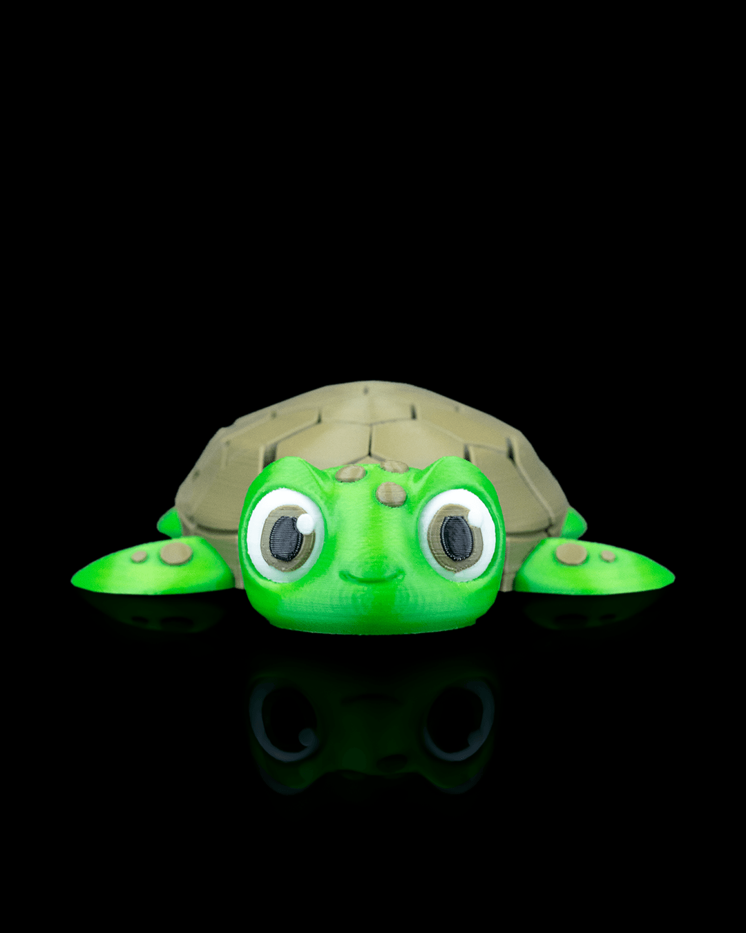 Süßer Schildkröten Schlüsselanhänger – beweglich & personalisierbar – Geschenkidee für Tierfreunde & Reptilienfans