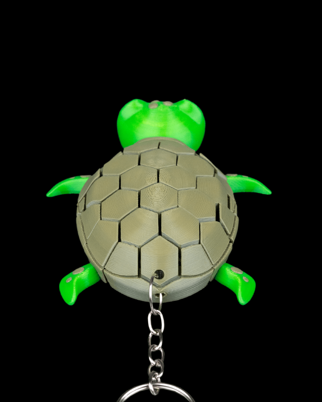 Süßer Schildkröten Schlüsselanhänger – beweglich & personalisierbar – Geschenkidee für Tierfreunde & Reptilienfans