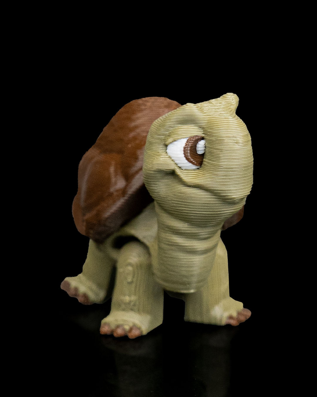 Niedliches Schildkrötenpaar mit beweglichen Beinen – Detailreiche Tierfigur als Geschenk oder Dekoidee