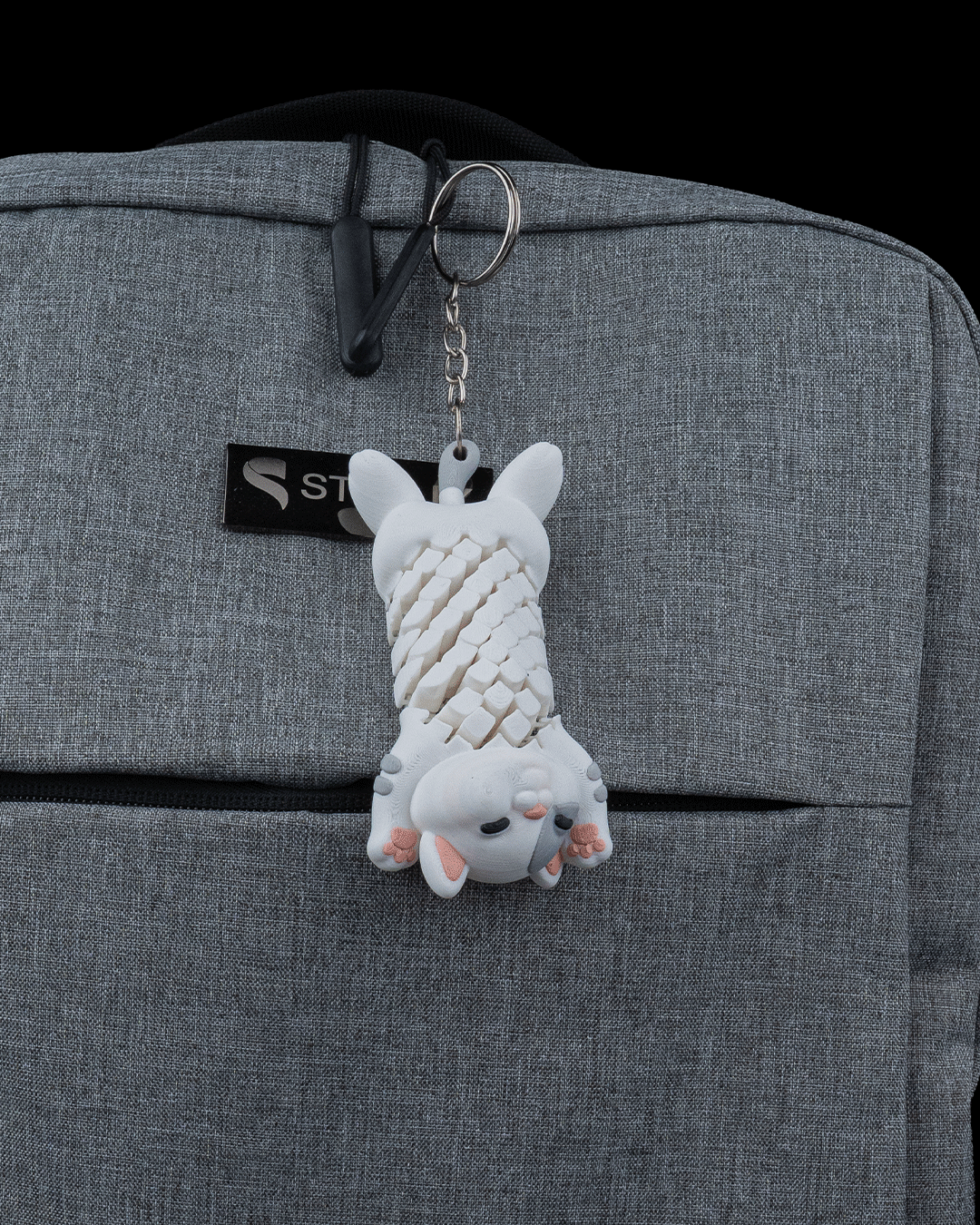 Beweglicher Katzenanhänger für Schlüssel, Tasche & Rucksack – niedliche Geschenkidee für Katzenfreunde