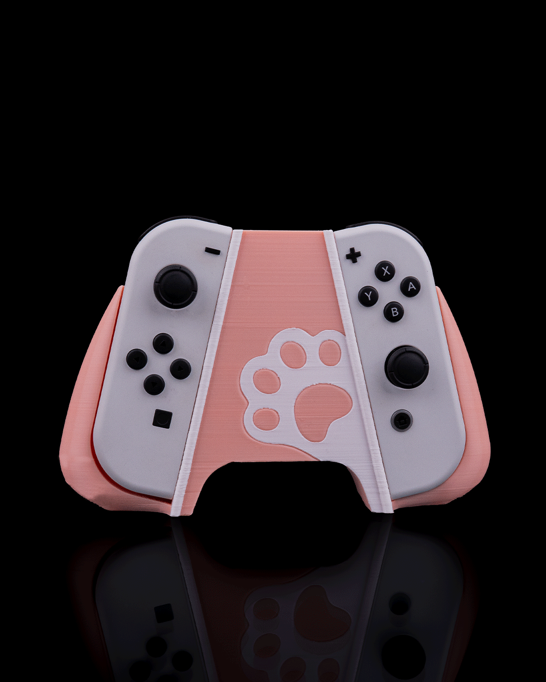 Pawprint Dual Joy-Con Grip – Katzenpfote Gaming-Handgriff für Komfort & Stil – Perfekt für Gamerinnen