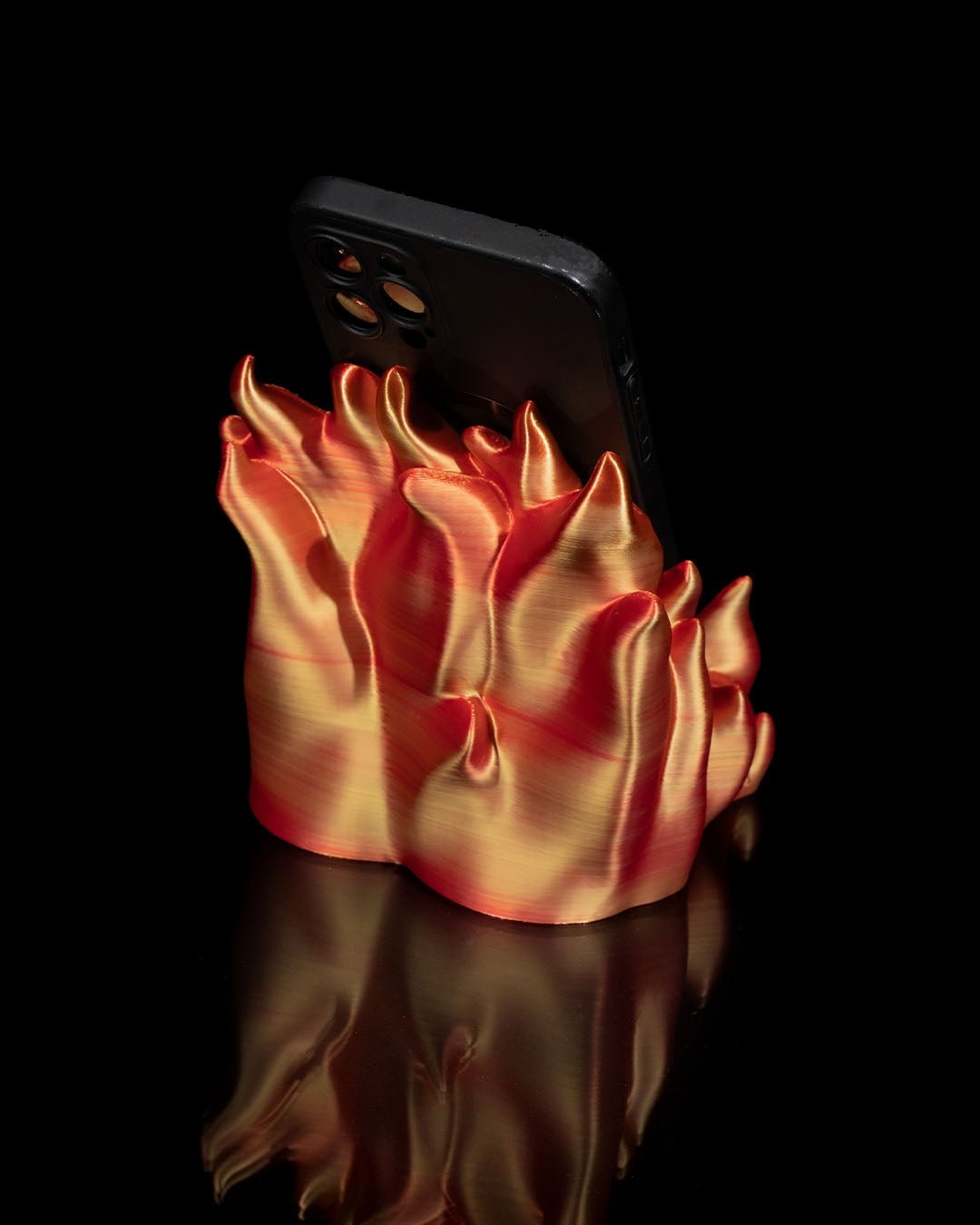 Handyhalter Feuer - Münch3D