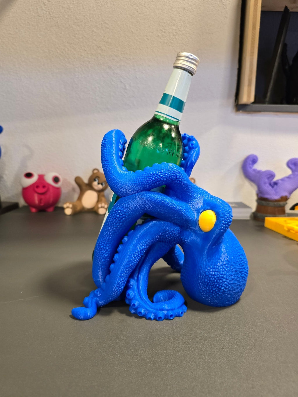 Oktopus Weinflaschenhalter3
