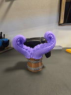 Octopus Controller Halter – Universal Gaming Stand Farbwahl - physisches 3D-Modell, Ansicht 3