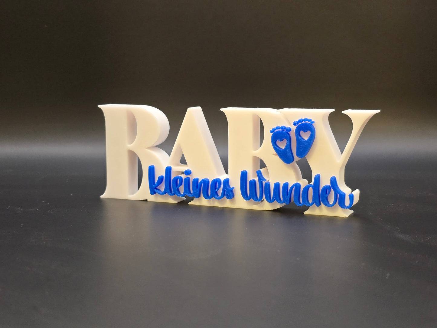 Personalisierbares Baby Kleines Wunder Schild zur Geburt & Taufe – liebevolle Babyzimmer-Deko & Geschenkidee