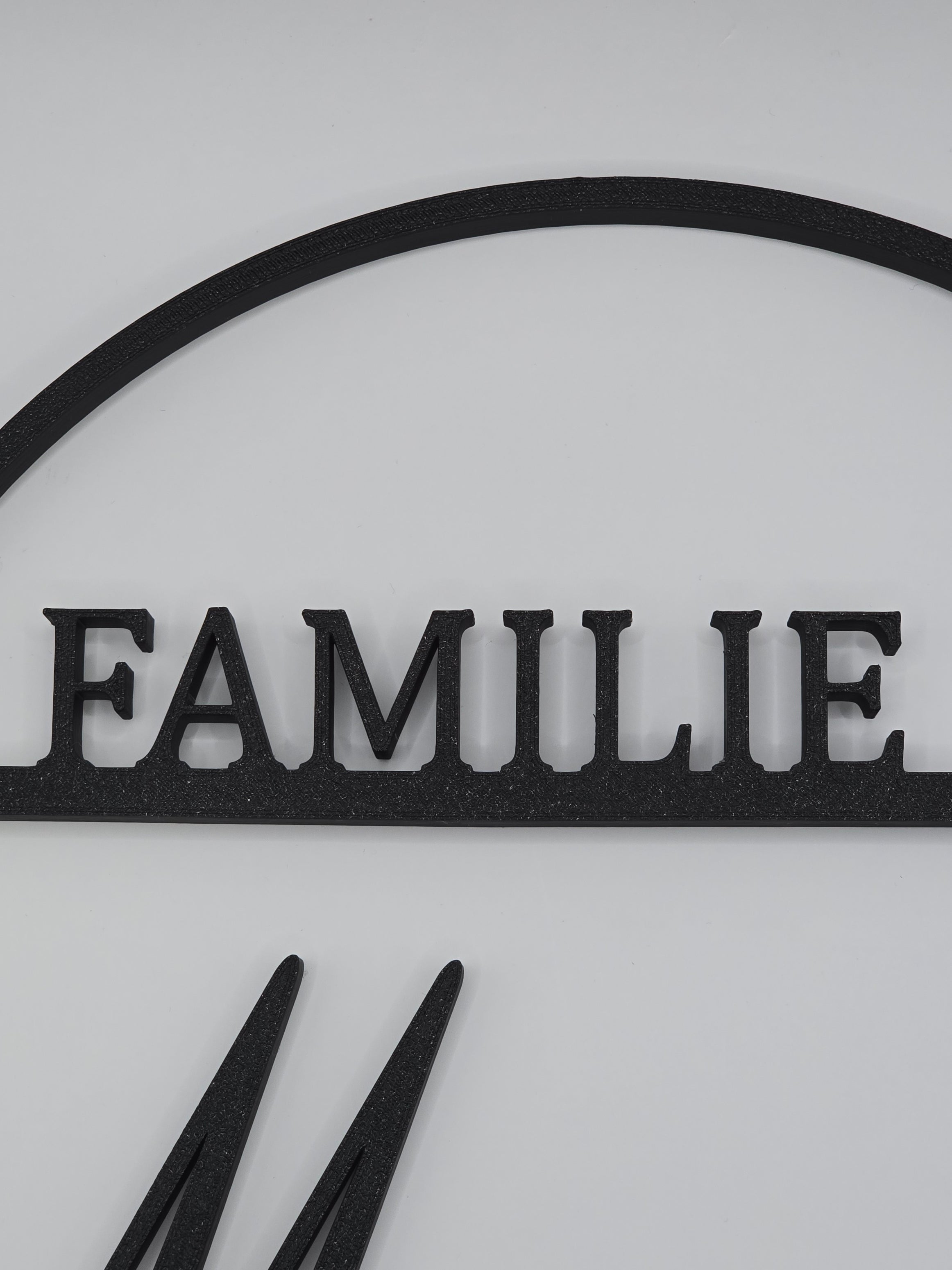 Personalisierbares Türschild Außenbereich Wetterfest