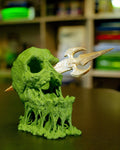 Totenkopf Würfelturm – Gruseliges Gaming-Zubehör für Rollenspiele und Tabletop - physisches 3D-Modell, Ansicht 8
