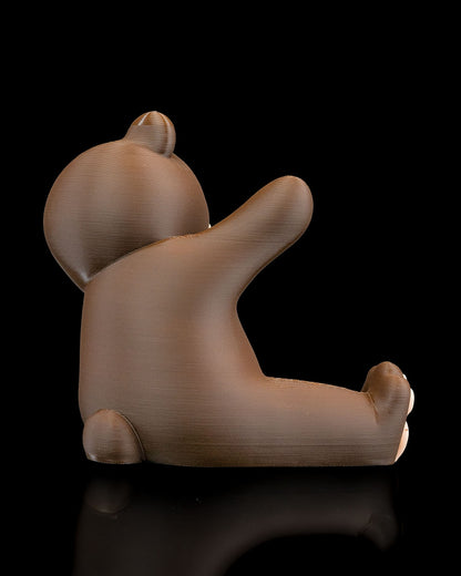 „Handyhalter-Bär – Rückansicht des Designs“

