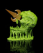 Totenkopf Würfelturm – Gruseliges Gaming-Zubehör für Rollenspiele und Tabletop - physisches 3D-Modell, Ansicht 4