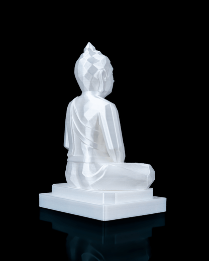 Buddha-Figur – Rückseite seitlich

