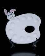 Künstler-Mischpalette Kreativ-Hase Malzubehör für Ostern (25cm) - physisches 3D-Modell, Ansicht 6