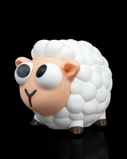 Count Me In Coin Bank | Die niedliche Schaf Spardose im Cartoon-Stil | Perfekt für Kinderzimmer & Schäfchen-Fans