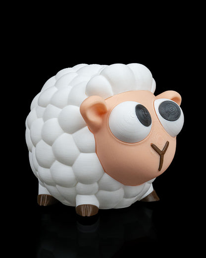 Count Me In Coin Bank | Die niedliche Schaf Spardose im Cartoon-Stil | Perfekt für Kinderzimmer & Schäfchen-Fans