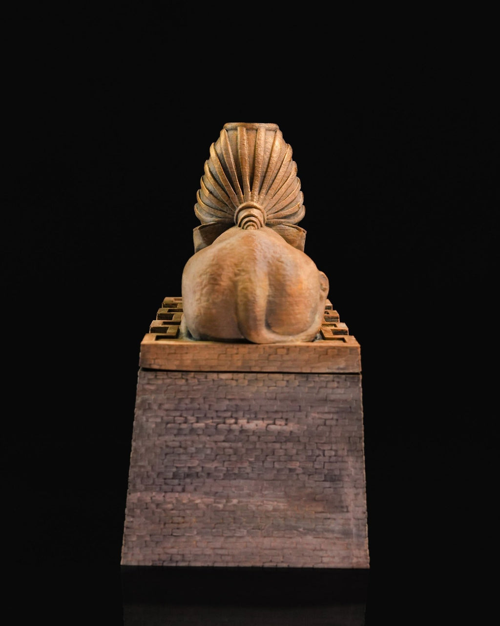 3D-gedruckter Sphinx Würfelturm in Aktion – Perfekt für epische Rollenspielabende, einheitliche Ausführung.