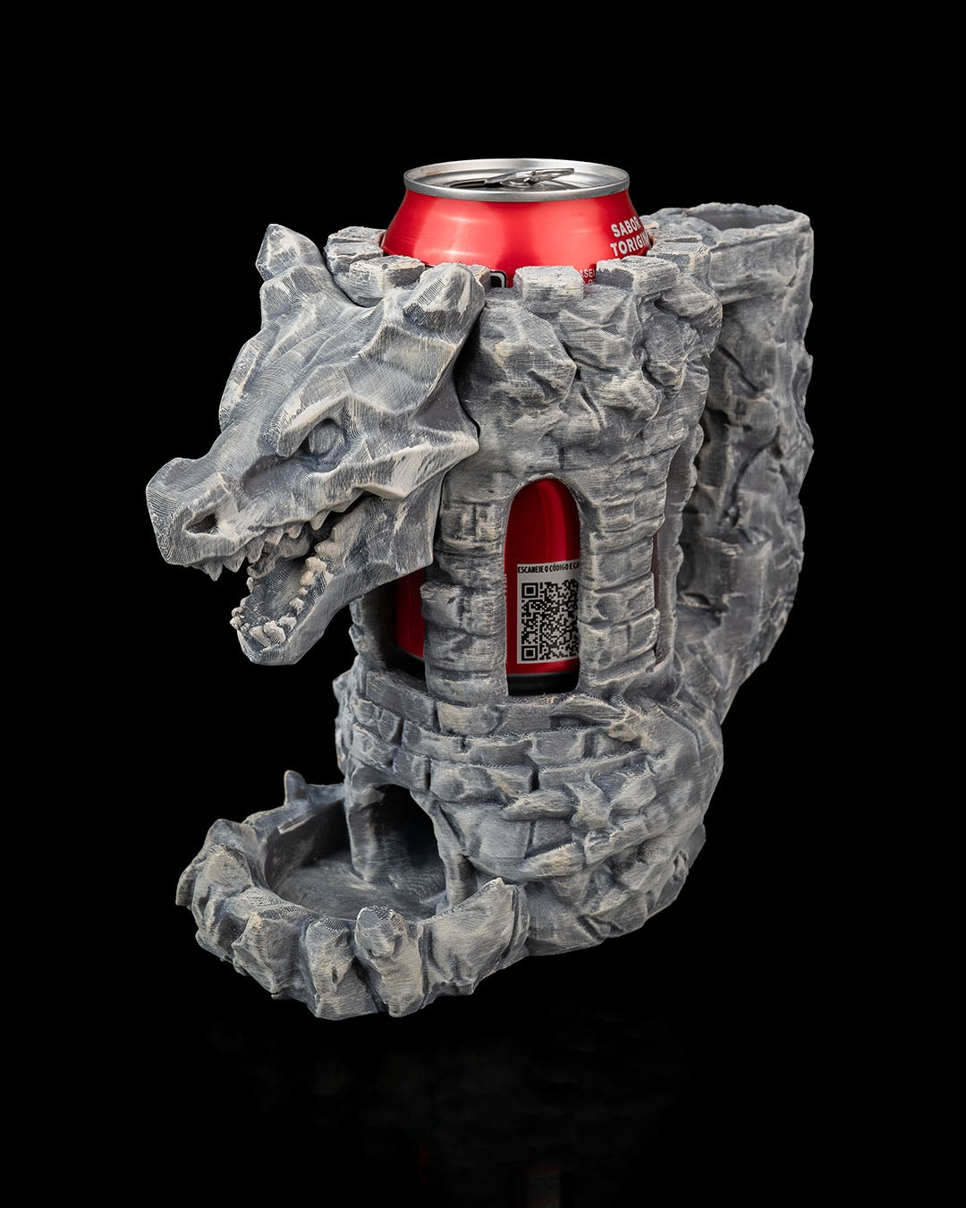Dragon’s Fortress seitliche Ansicht


