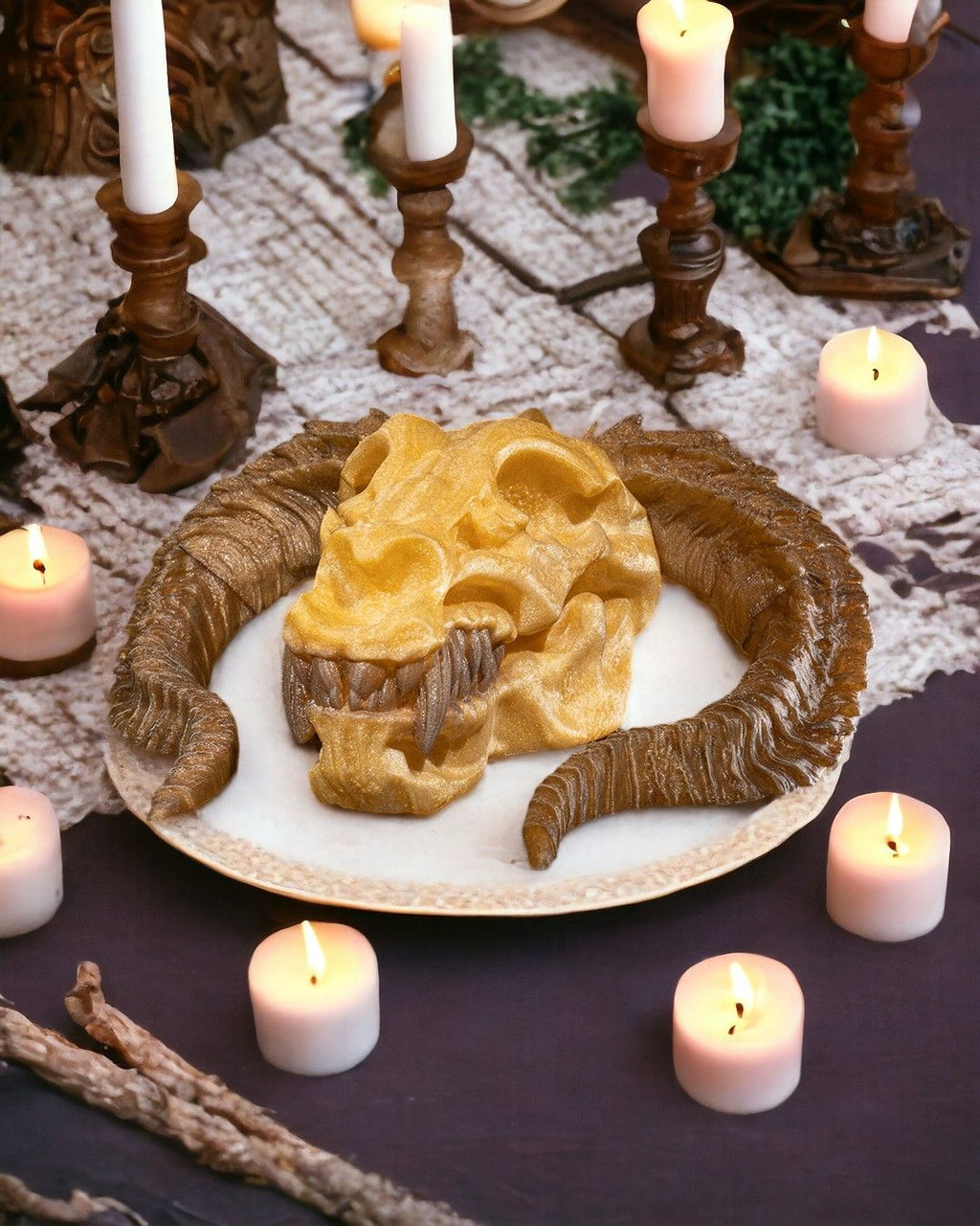Golddrachenschädel - Münch3D