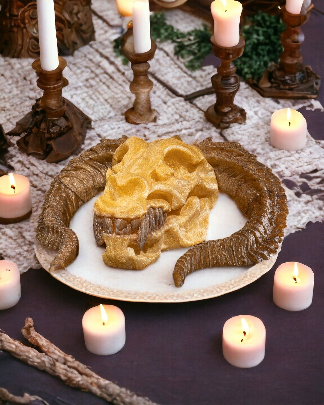 Golddrachenschädel - Münch3D