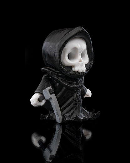 Sensenmann Schlüsselanhänger – 6 cm Mini Grim Reaper für Schlüssel und Taschen, perfekt für Horror- und Gothic-Fans