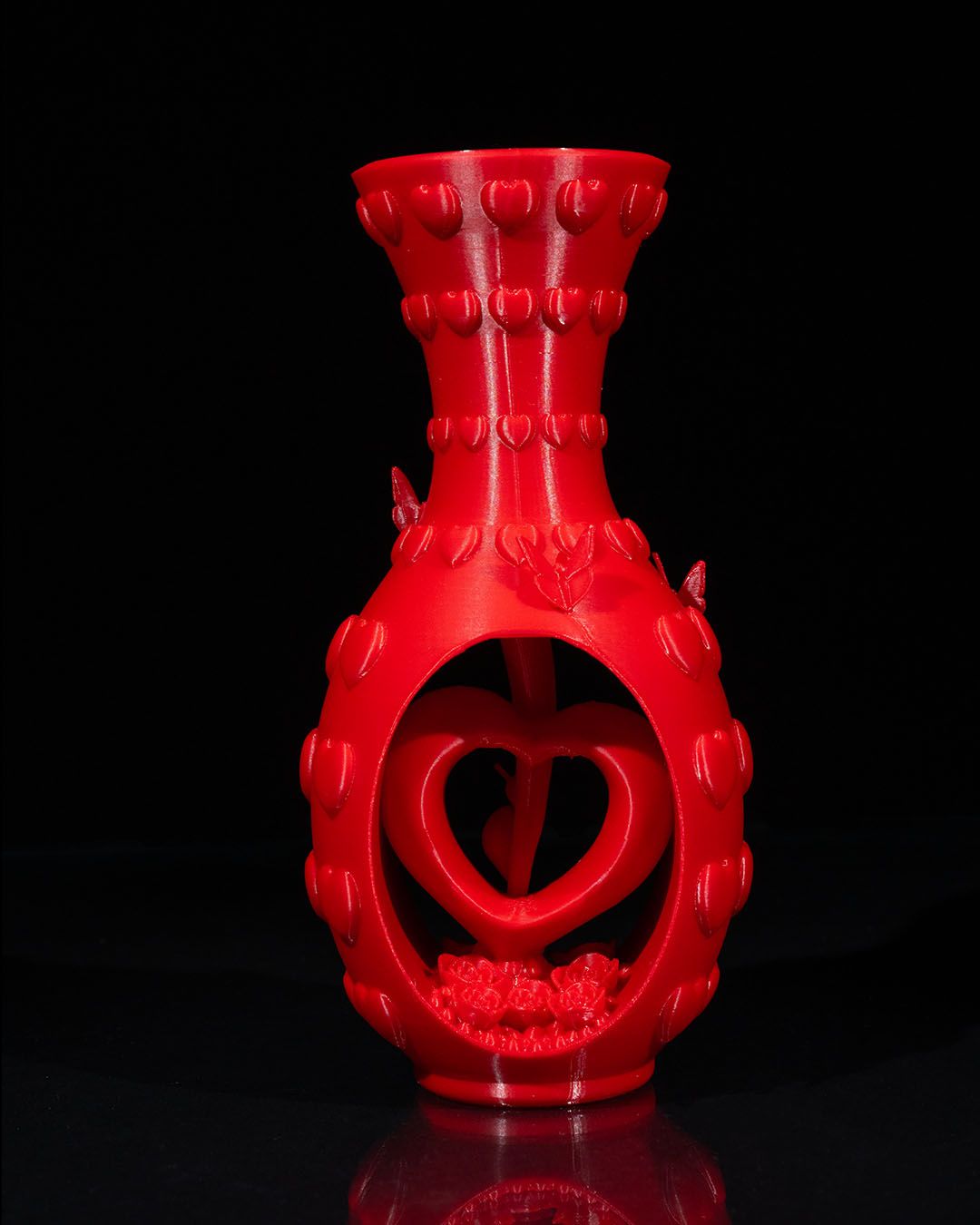 Herz/Blumen Vase - Münch3D