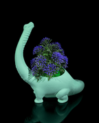Dinosaurier Blumentopf Brachiosaurus – Deko in Wunschfarbe - physisches 3D-Modell, Ansicht 5