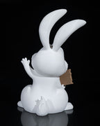 Große Hasenfigur – Dein Wegweiser für die Oster-Eiersuche (22cm) - physisches 3D-Modell, Ansicht 8