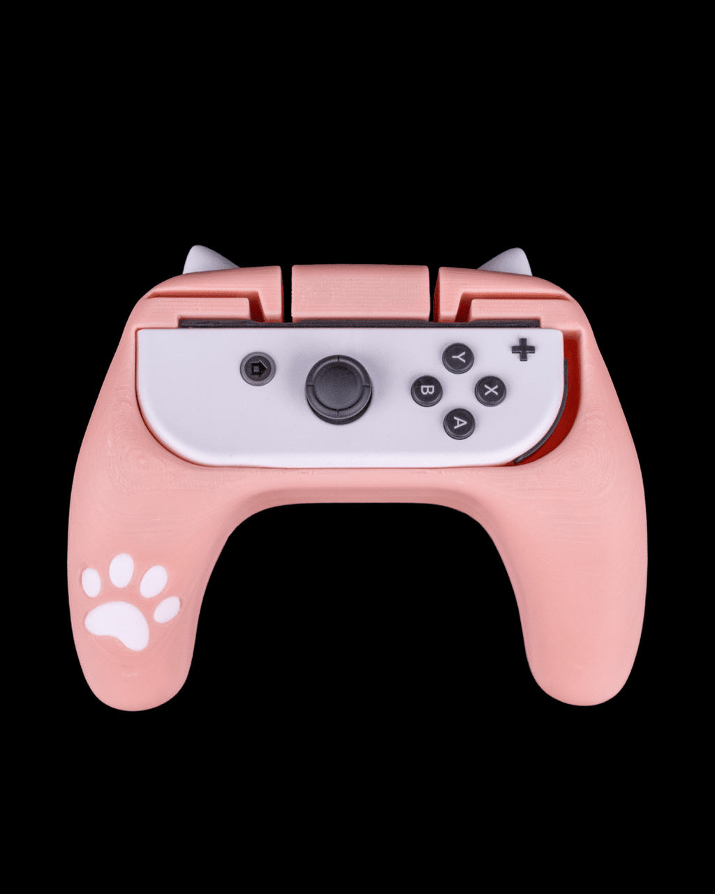 Kitty Paw Joy-Con Grip – Katzenpfote Switch Handgriff - physisches 3D-Modell, Ansicht 1