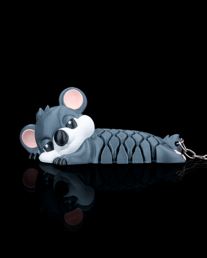 Beweglicher Koala-Schlüsselanhänger von vorne

