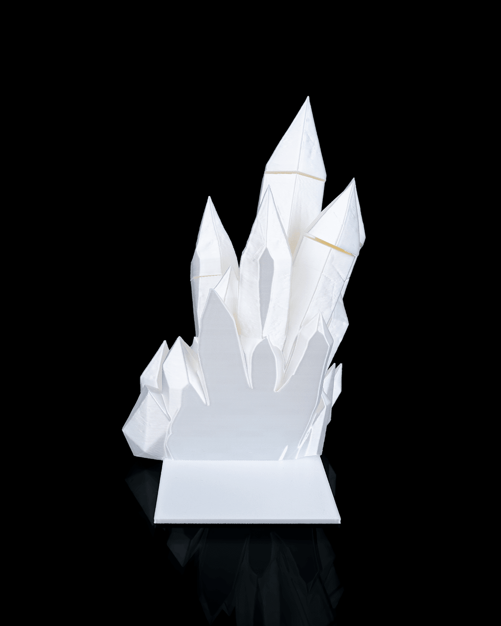 Lore Crystal – Magisches Set aus Buchstütze & Lesezeichen - physisches 3D-Modell, Ansicht 6