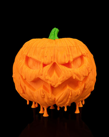 Halloween Kürbis Süßigkeitenschale mit Deckel 🎃 Gruseliger Candy-Holder als Partydeko, Geschenkidee für Kinder & Erwachsene – perfekt für Snacks & Halloween Tischdeko