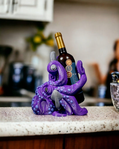 3d Flaschenhalter Oktopus - Münch3D