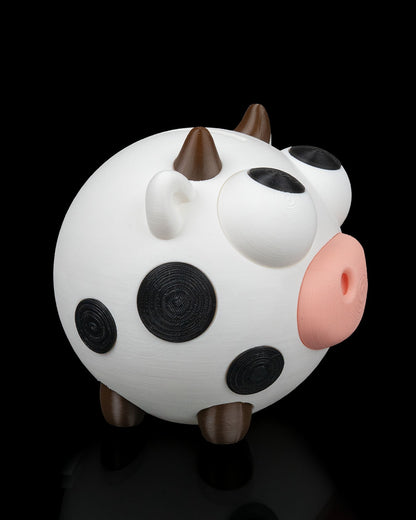 Moo-ney Saves Coin Bank | Die süße Kuh Spardose im Cartoon-Stil | Ideal für Kinder & Bauernhof-Fans