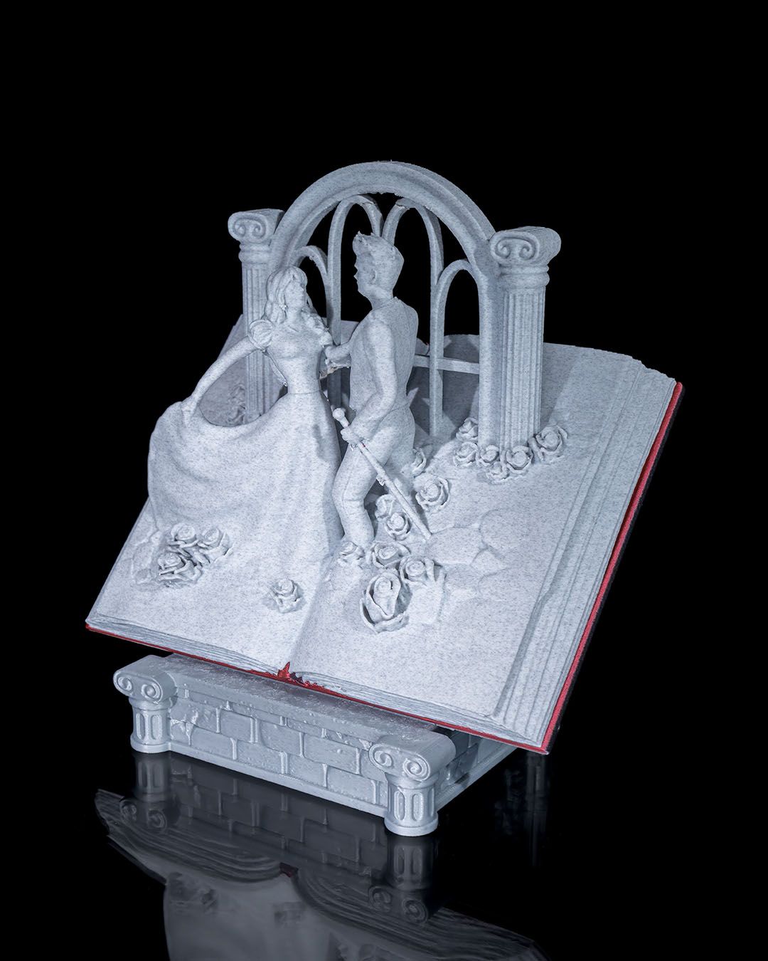 Romantisches Buch Hochzeit - Münch3D