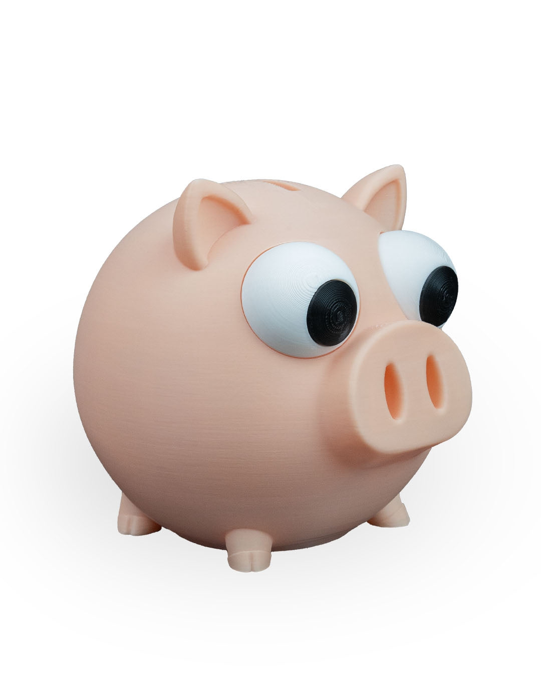 Personalisiertes Sparschwein "Oinkcome" | In deiner Wunschfarbe | Süße Spardose für Kinder & Erwachsene