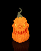 Halloween Kürbis Figuren 3er Set Gruselige Tisch- & Partydeko für Herbst – Geschenkidee für Halloween-Fans, Freunde Familie