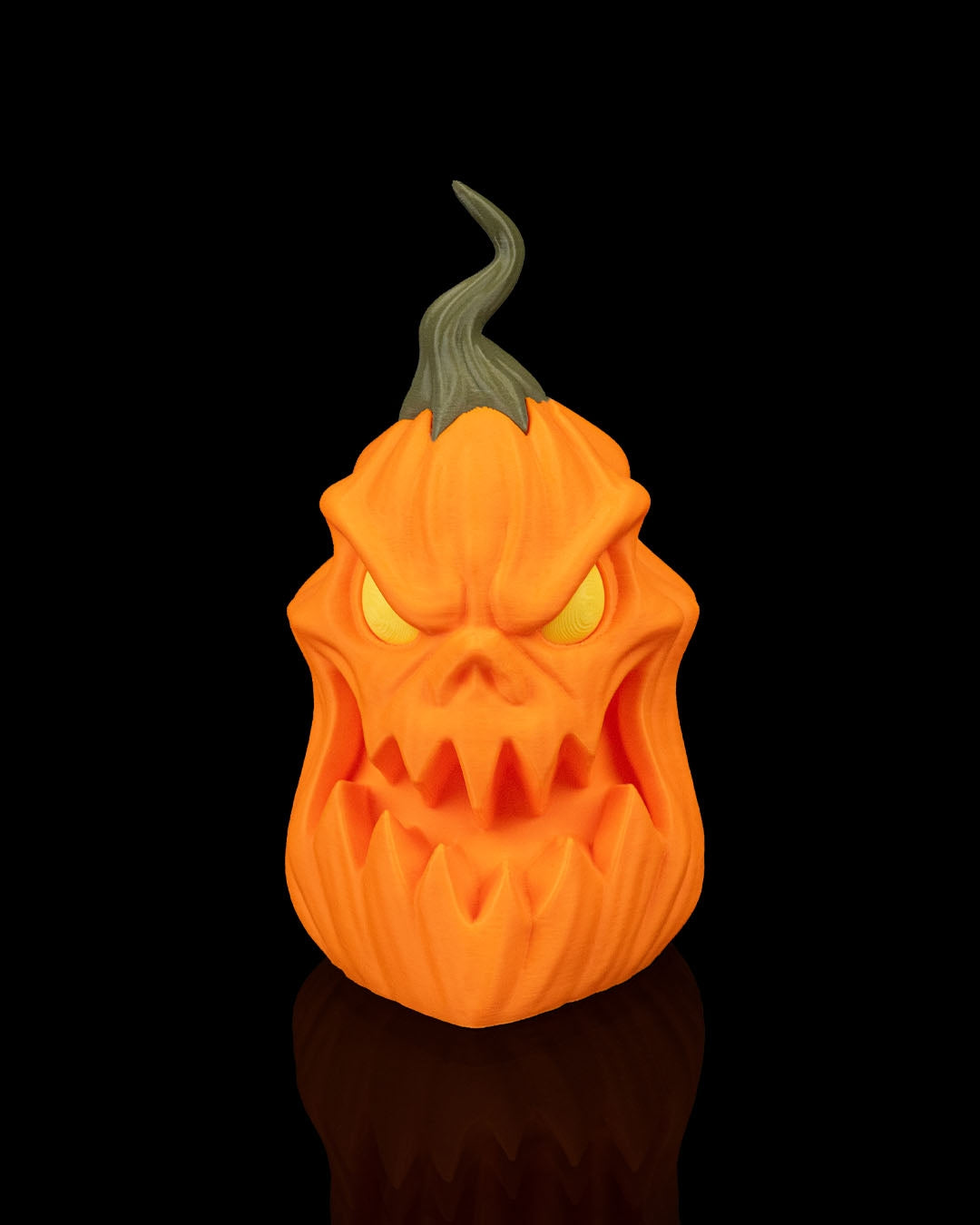 Halloween Kürbis Figuren 3er Set 🎃 Gruselige Tisch- & Partydeko für Herbst – Geschenkidee für Halloween-Fans, Freunde & Familie, je ca. 14 cm hoch