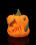 Halloween Kürbis Figuren 3er Set 🎃 Gruselige Tisch- & Partydeko für Herbst – Geschenkidee für Halloween-Fans, & Familie,