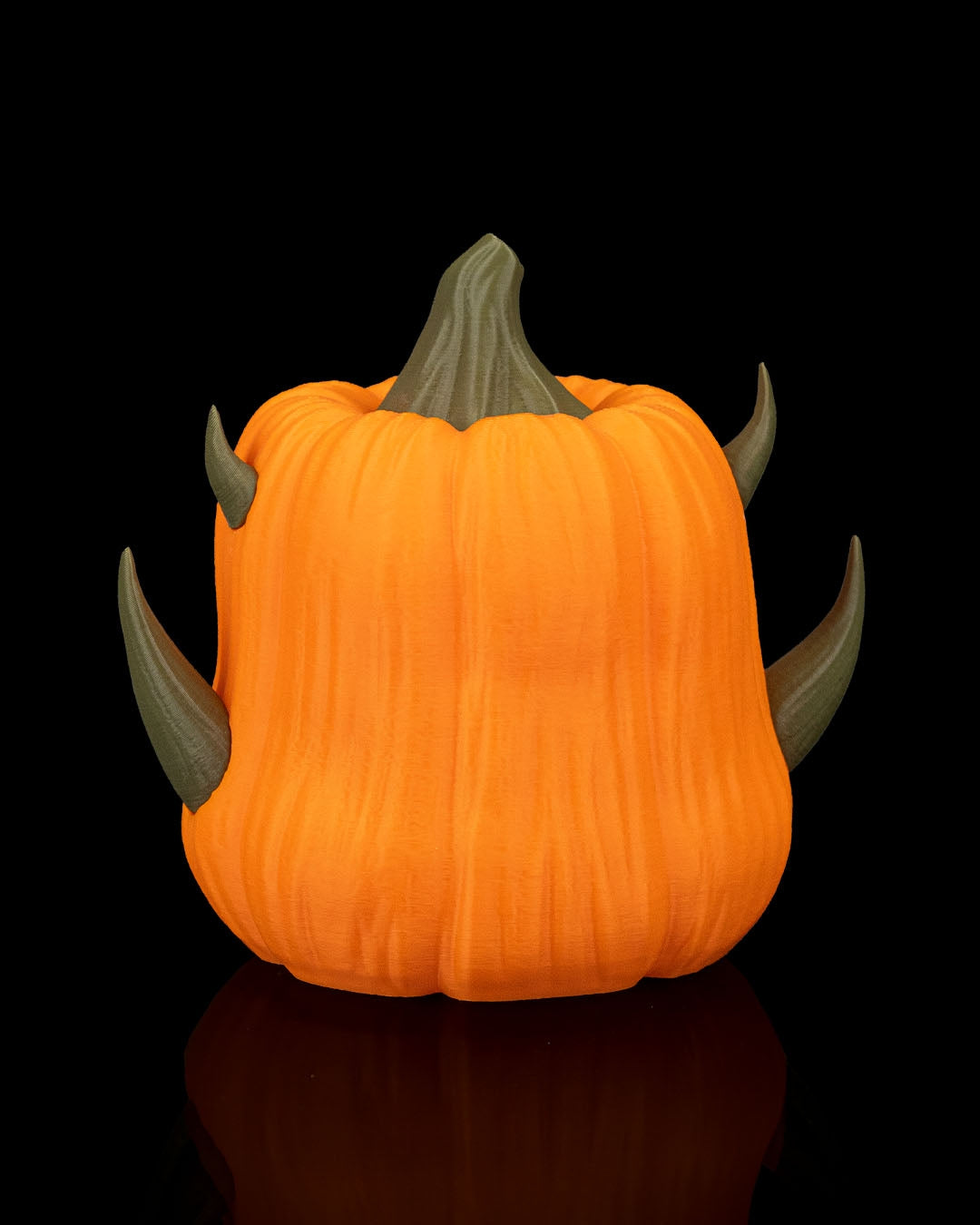 Halloween Kürbis Figuren 3er Set 🎃 Gruselige Tisch- & Partydeko für Herbst – Geschenkidee für Halloween-Fans, Freunde & Familie, je ca. 14 cm hoch