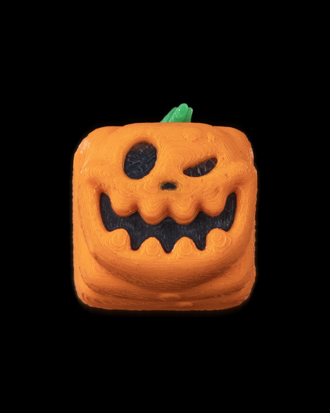 Kürbis Halloween-Tastenkappe – Perfekt für deine Tastatur im Spooky-Style