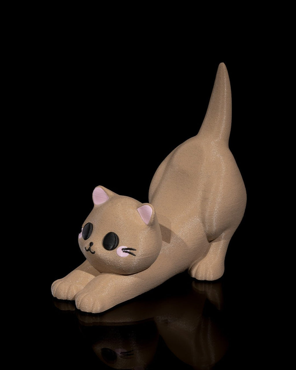 Katzen Handy- & Controller-Halter für Gamer & Katzenfans - physisches 3D-Modell, Ansicht 13