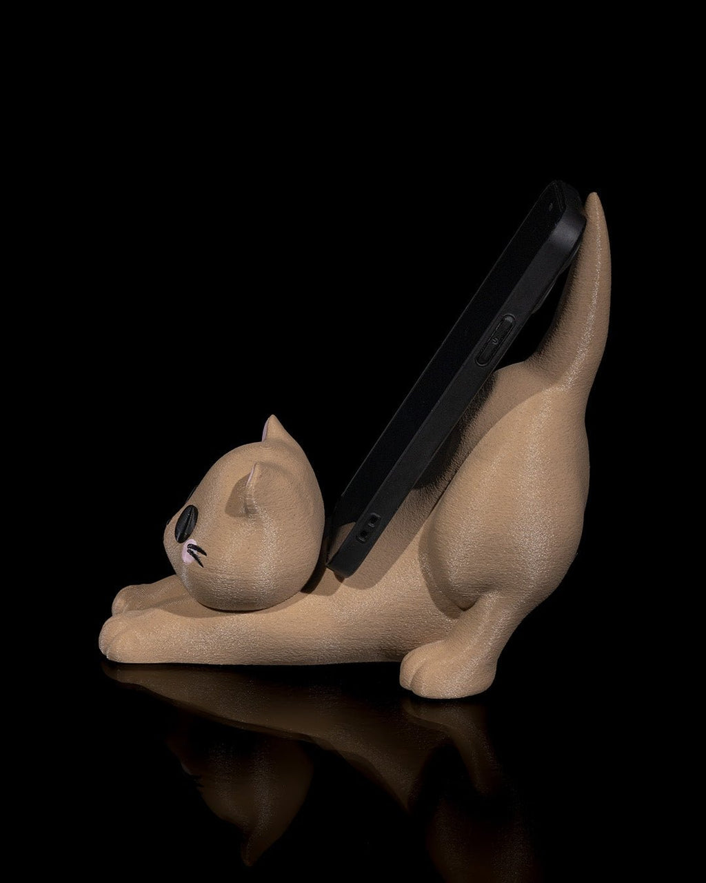 Katzen Handy- & Controller-Halter für Gamer & Katzenfans - physisches 3D-Modell, Ansicht 9