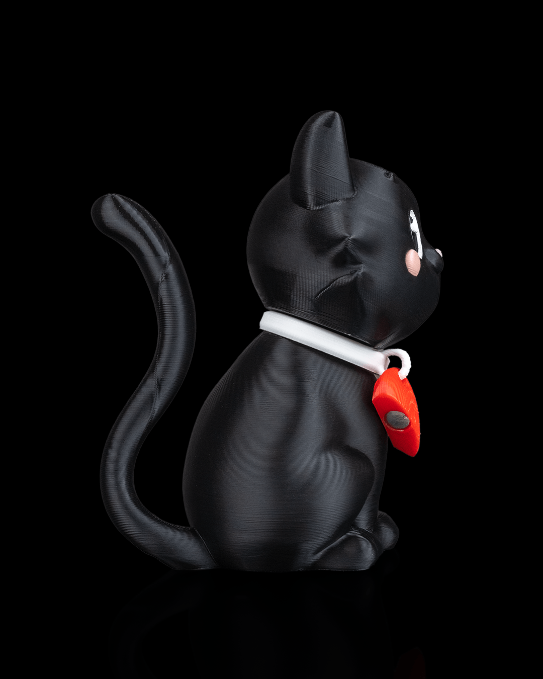 Perfektes Valentinstagsgeschenk ❤️ Zwei süße Katzen mit Herz – Romantische Dekoration für besondere Momente 🐱