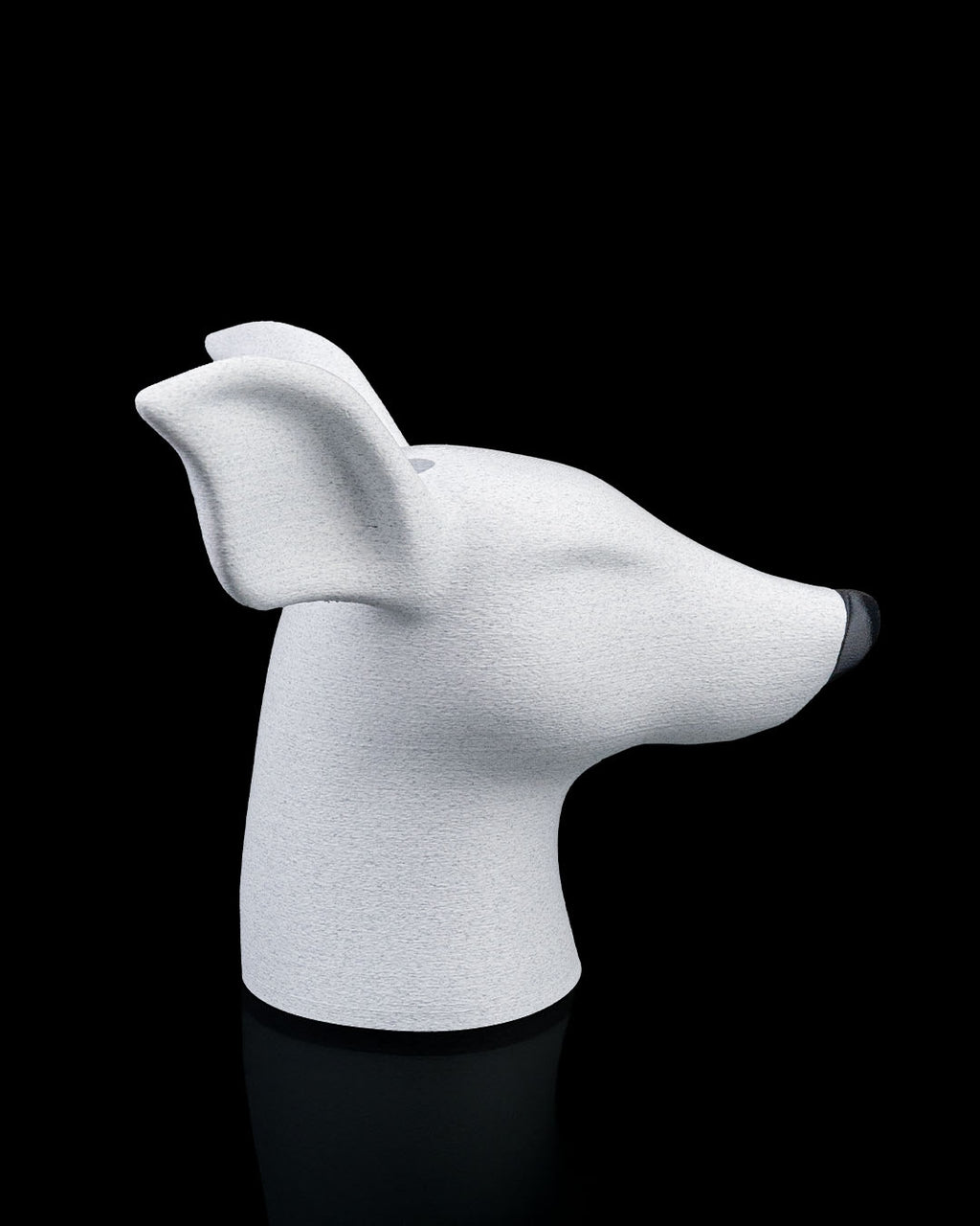 Rentier Vase Rootolph für Tannenzweige und Trockenblumen 18 cm - physisches 3D-Modell, Ansicht 3