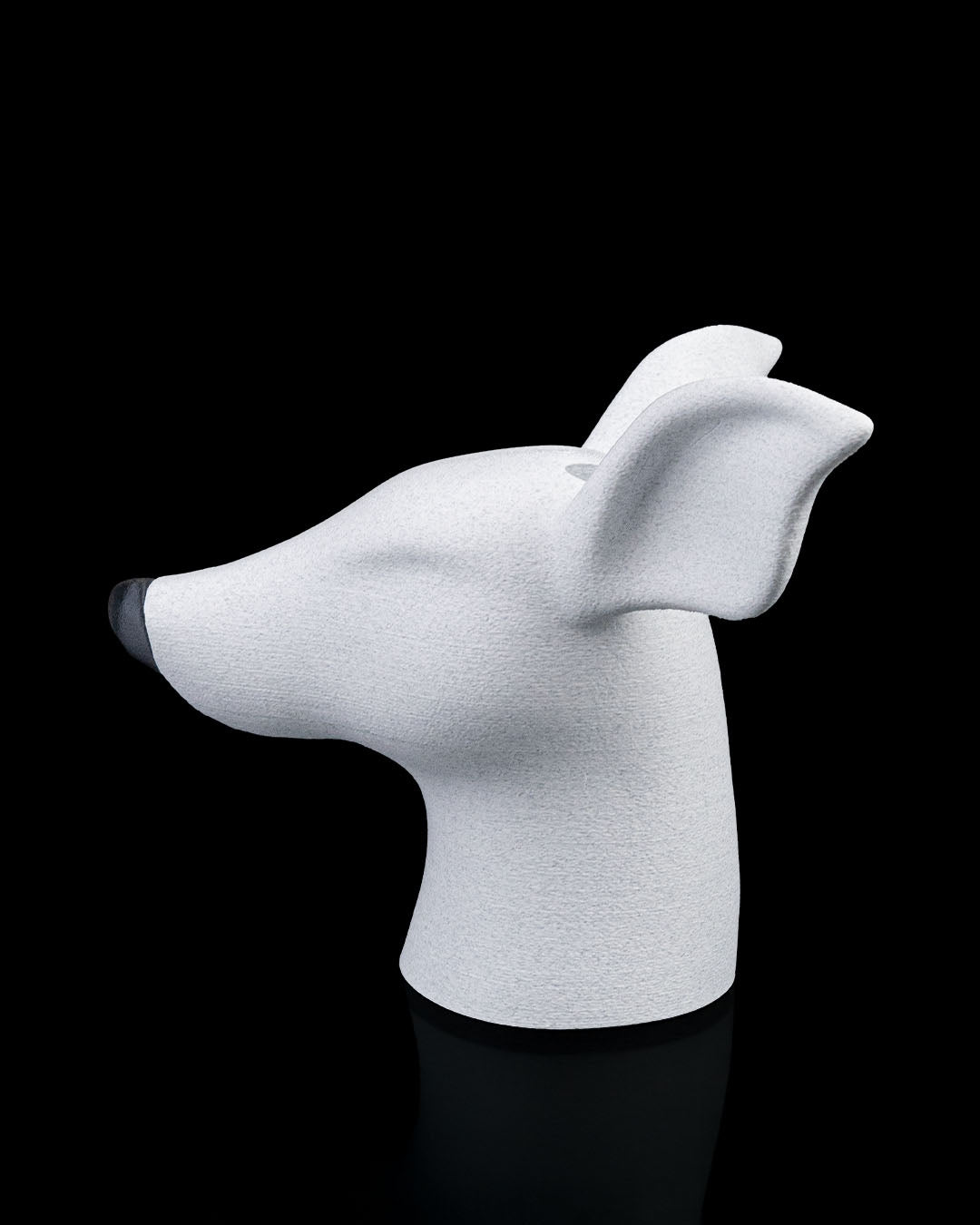 Rentier Vase Rootolph für Tannenzweige und Trockenblumen 18 cm - physisches 3D-Modell, Ansicht 5