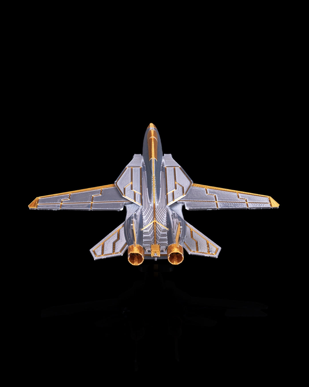 SNC-4 Kampfjet Modell von oben

