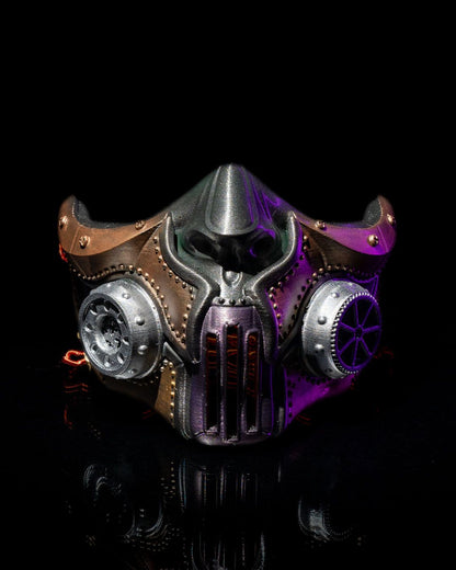 Steampunk-Maske im viktorianischen Stil – Perfektes Accessoire für Rollenspiele und Fantasy-Events