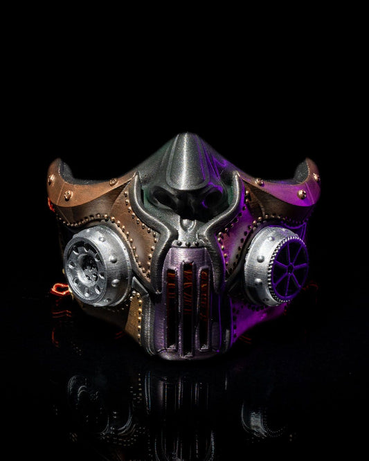 Steampunk-Maske im viktorianischen Stil – Perfektes Accessoire für Rollenspiele und Fantasy-Events