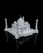 Taj Mahal Modell Architektur Statue (21 cm breit) – Farbe wählbar - physisches 3D-Modell, Ansicht 4
