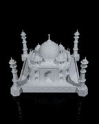 Taj Mahal Modell Architektur Statue (21 cm breit) – Farbe wählbar - physisches 3D-Modell, Ansicht 7